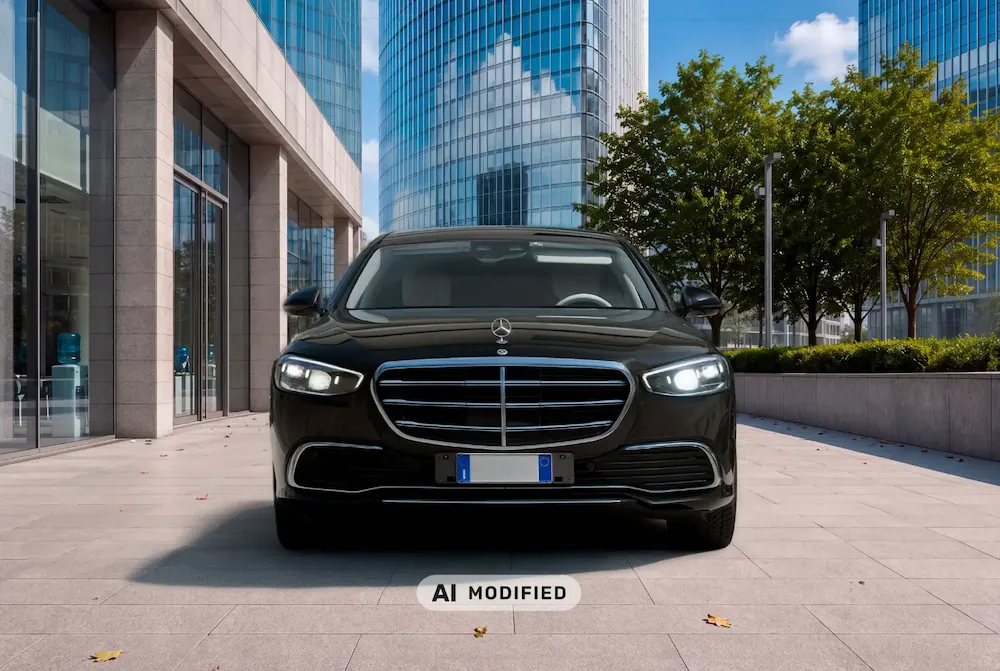 Mercedes Classe S Gheza per viaggi NCC premium