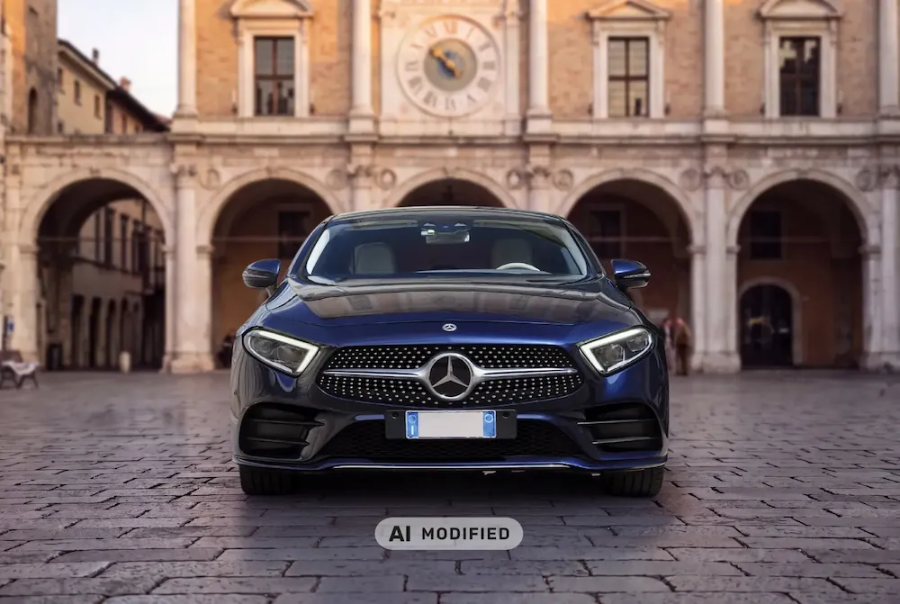 Mercedes CLS 350 Gheza per transfer NCC con comfort e spazio