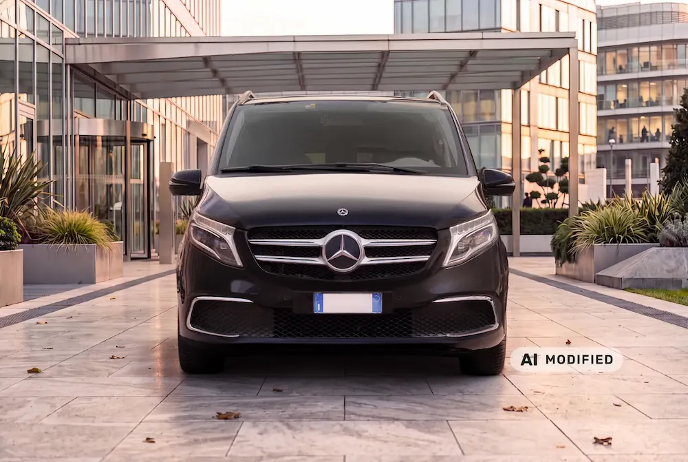 Mercedes Classe V Gheza per transfer NCC fino a 7 posti